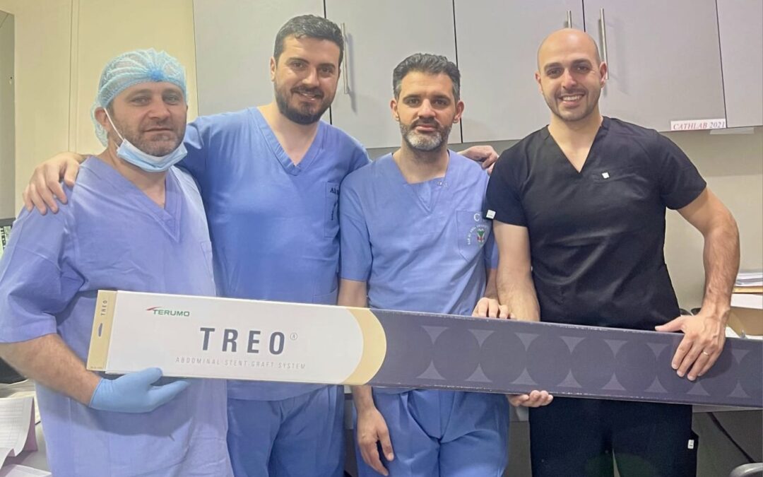 First-ever EVAR case at Dar Al Amal University Hospital